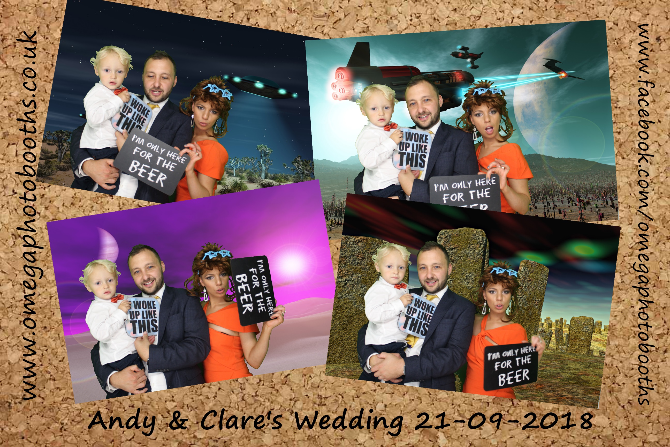 Andy and Clare wedding | View more photos from the event at gallery.omegaphotobooths.co.uk/u/Omega-Photobooths/Andy-and-Clare-wedding